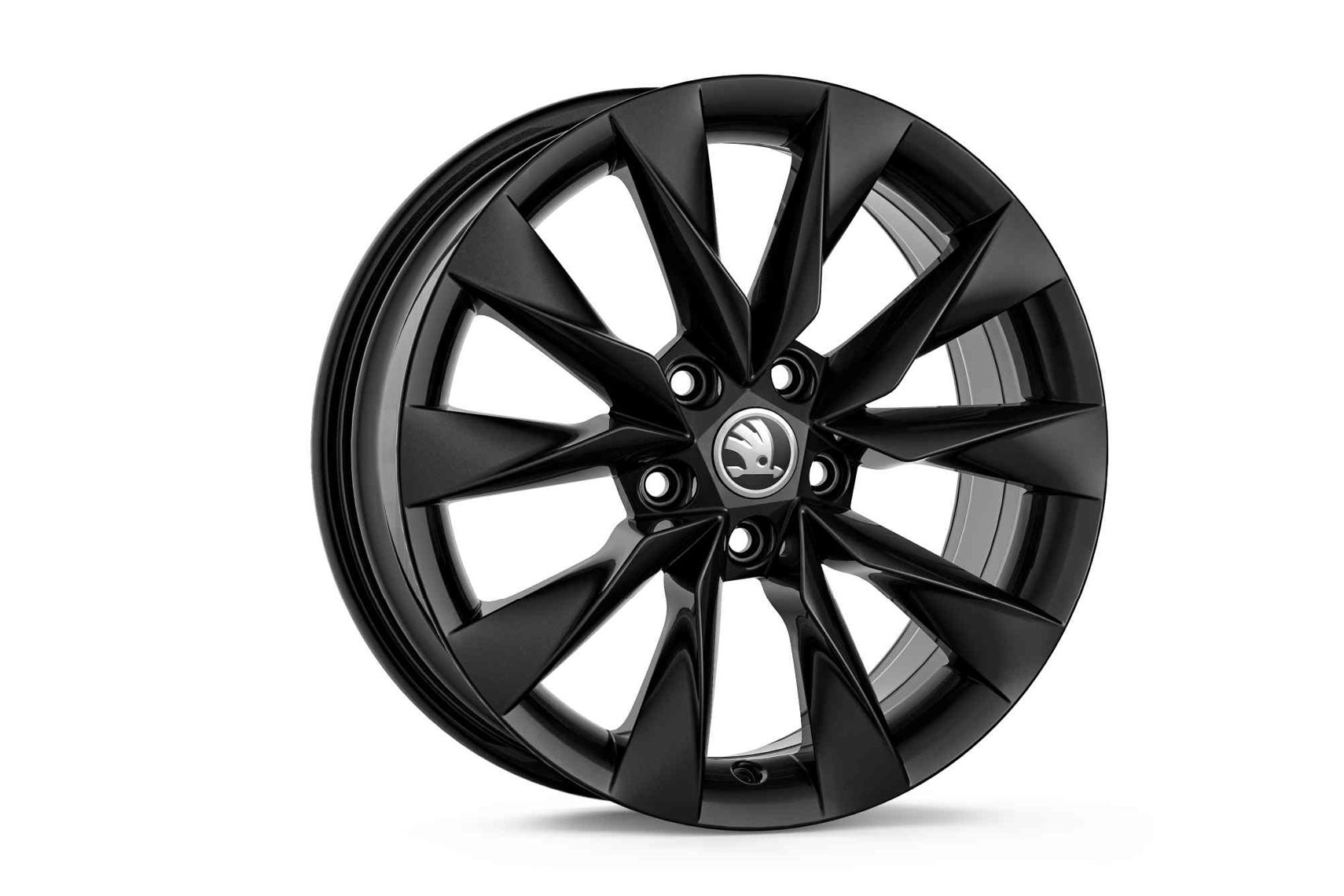 Škoda Leichtmetallfelge Crystal Schwarz Metallic