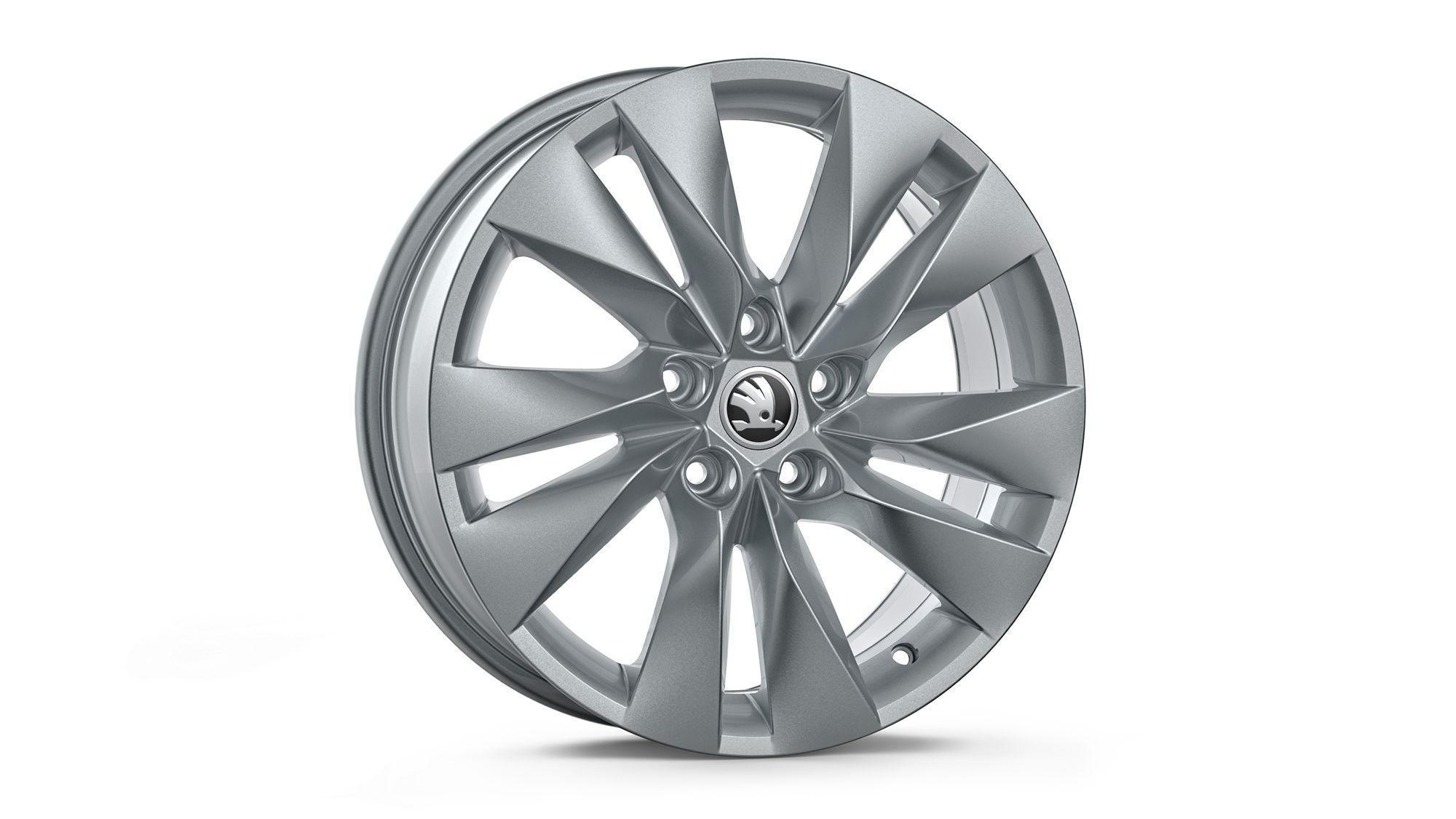 Škoda Leichtmetallfelge Trifid Silber