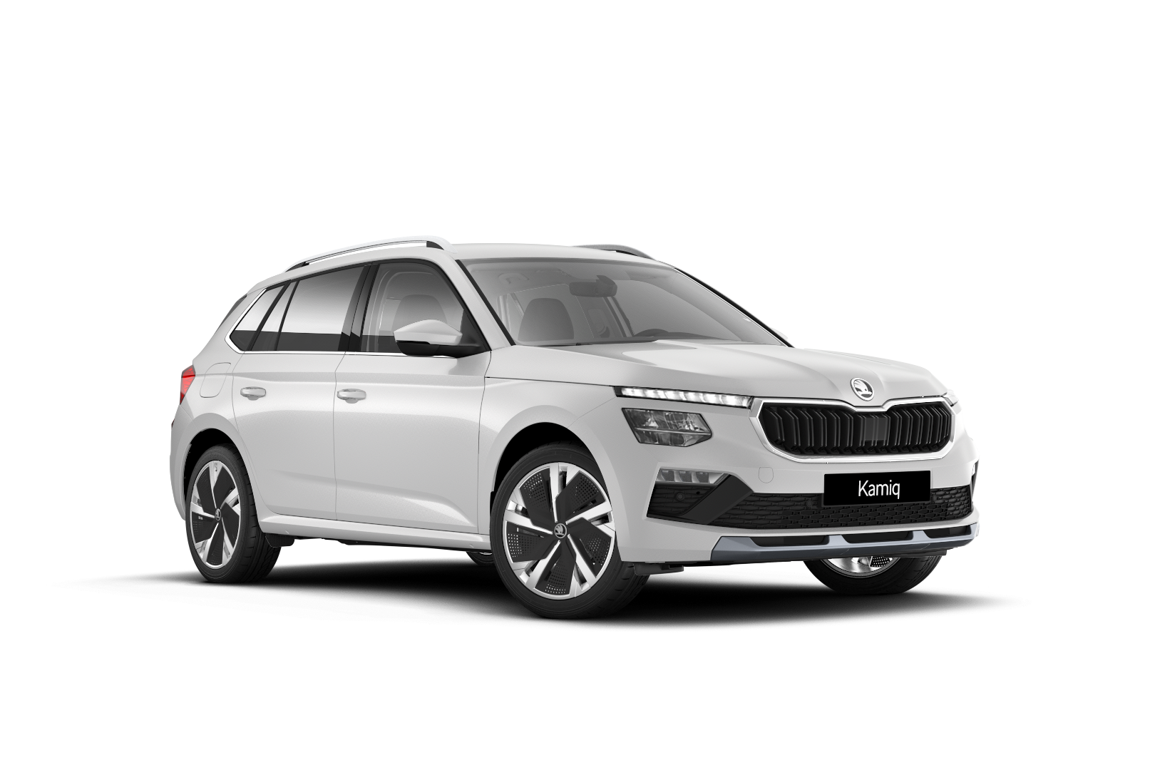 Škoda Kamiq grauschräge Frontansicht