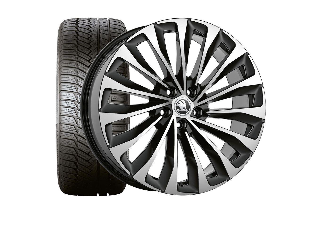 Škoda Karoq Komplettrad Alu Ratikon für den Winter