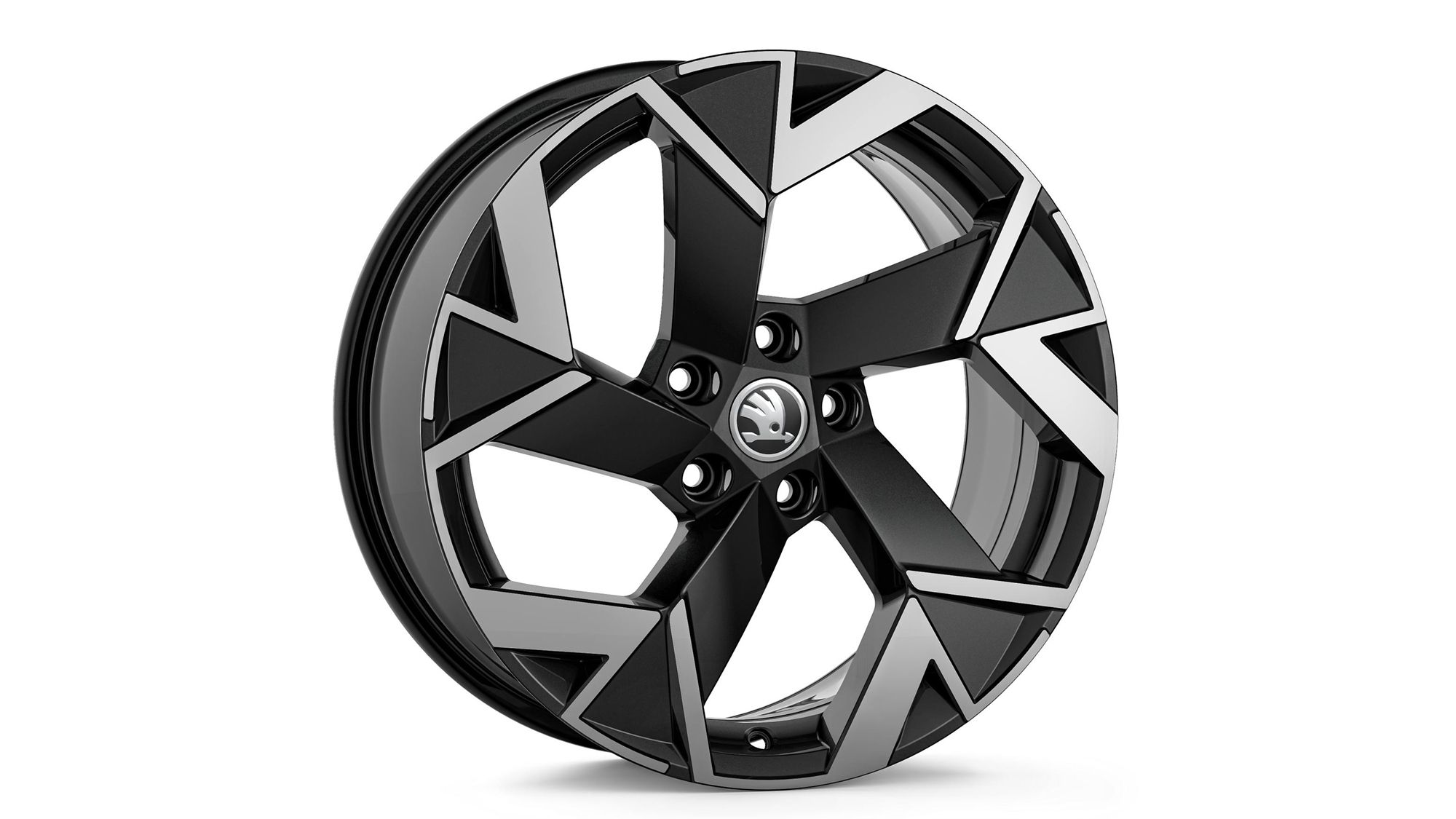 Škoda Leichtmetallfelge Trisuli Silber Metallic