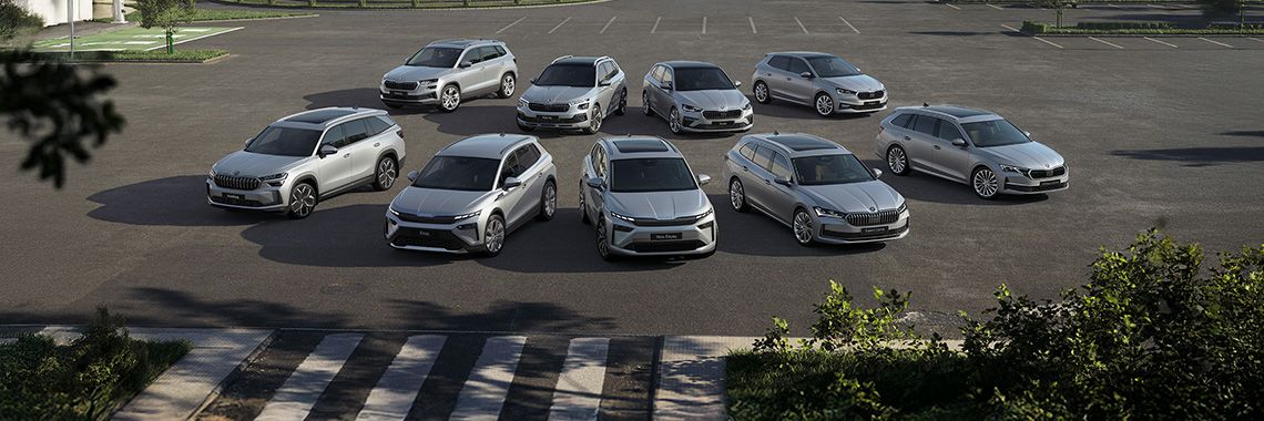 Trenutna modelska paleta Škoda