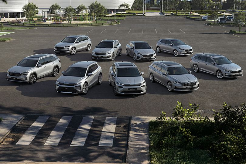 Trenutna modelska paleta Škoda